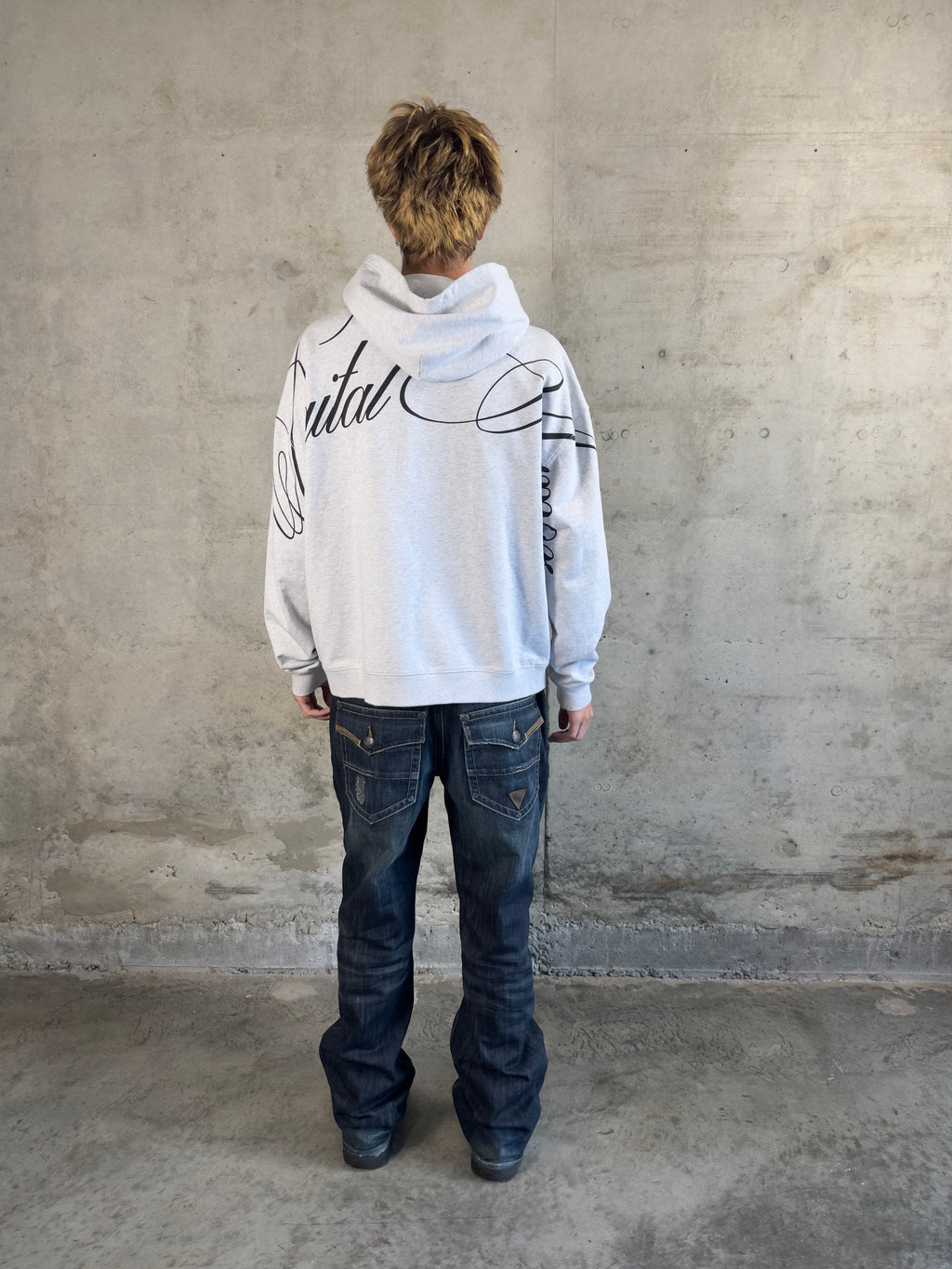 Cursive Hoodie